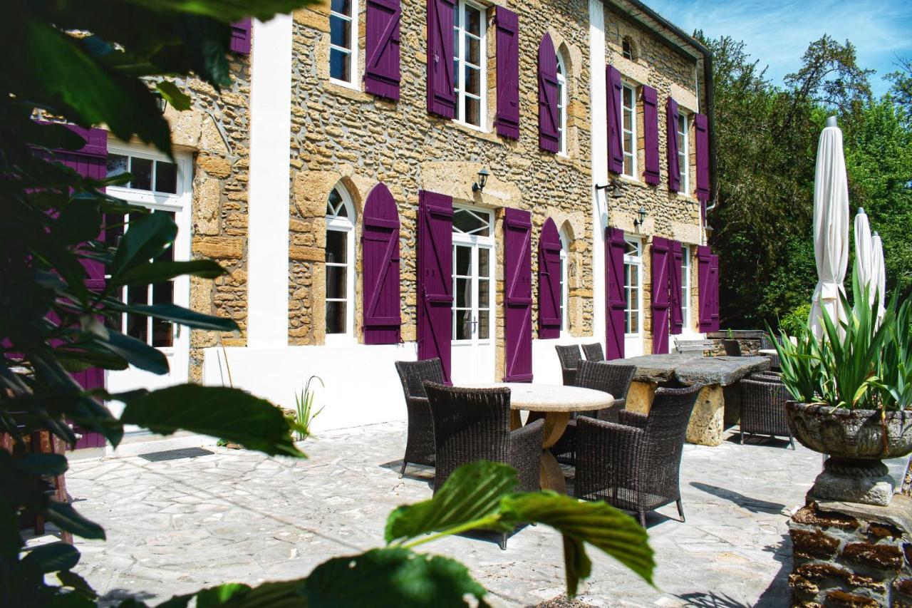 Les Volets Violets Bed and Breakfast Salles  Eksteriør billede